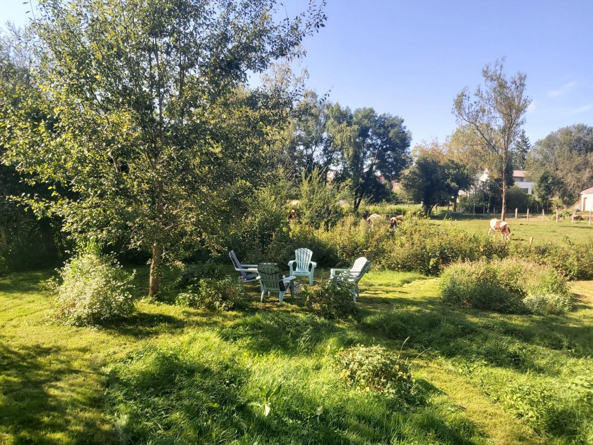 Ferienwohnung Sous Le Saule Nods Exterior foto