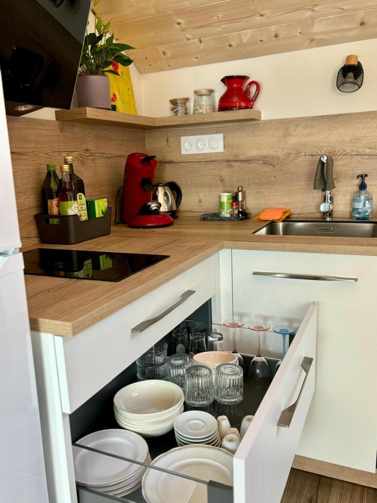 Ferienwohnung Sous Le Saule Nods Exterior foto