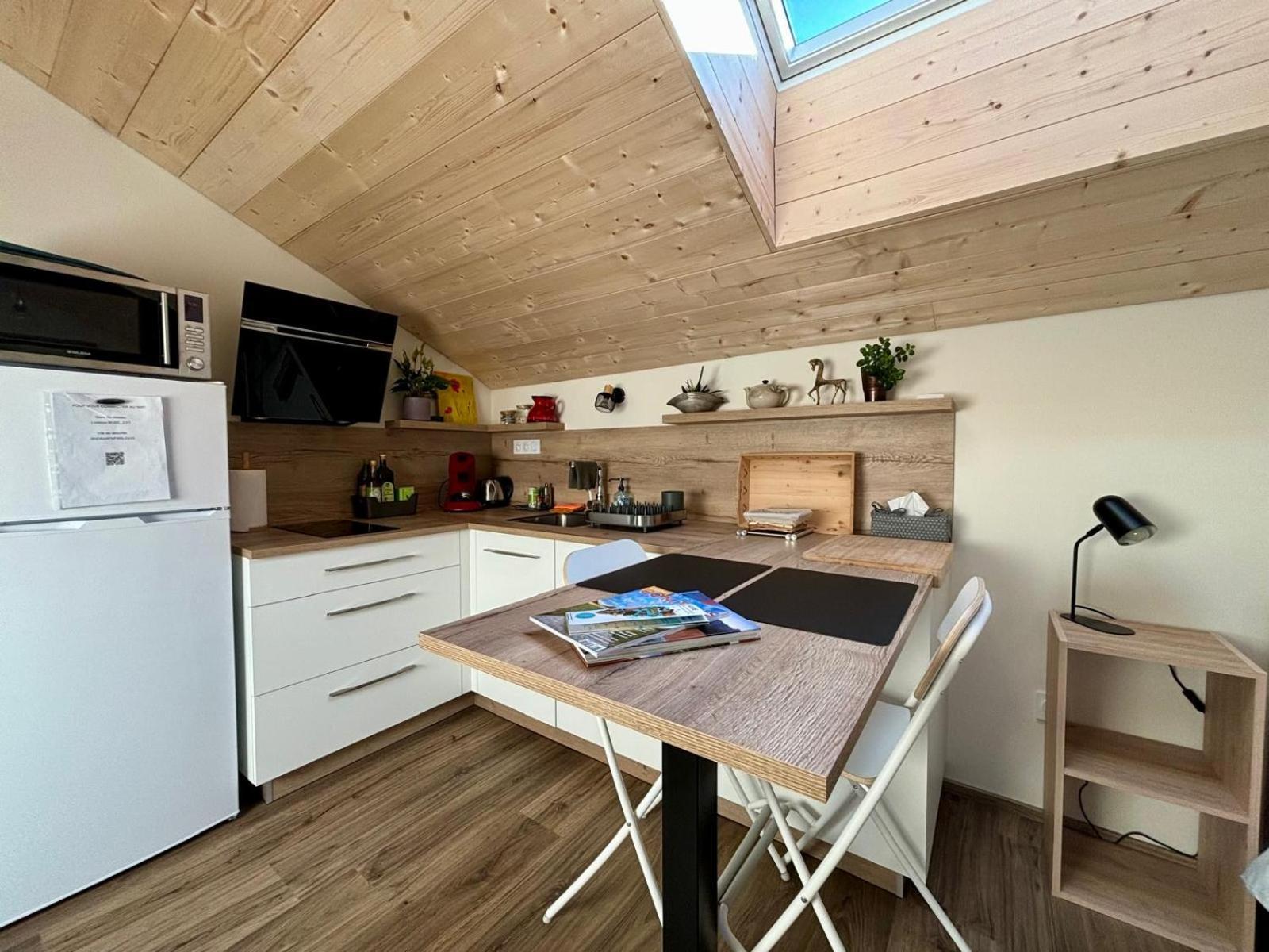 Ferienwohnung Sous Le Saule Nods Exterior foto