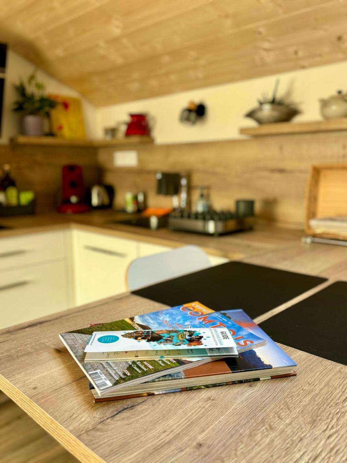 Ferienwohnung Sous Le Saule Nods Exterior foto